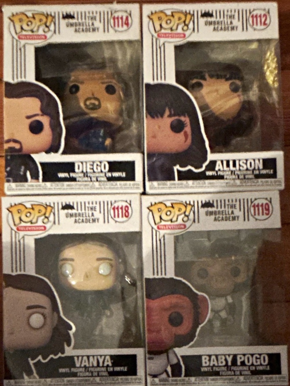 Funko Pop! The Umbrella Academy Set —